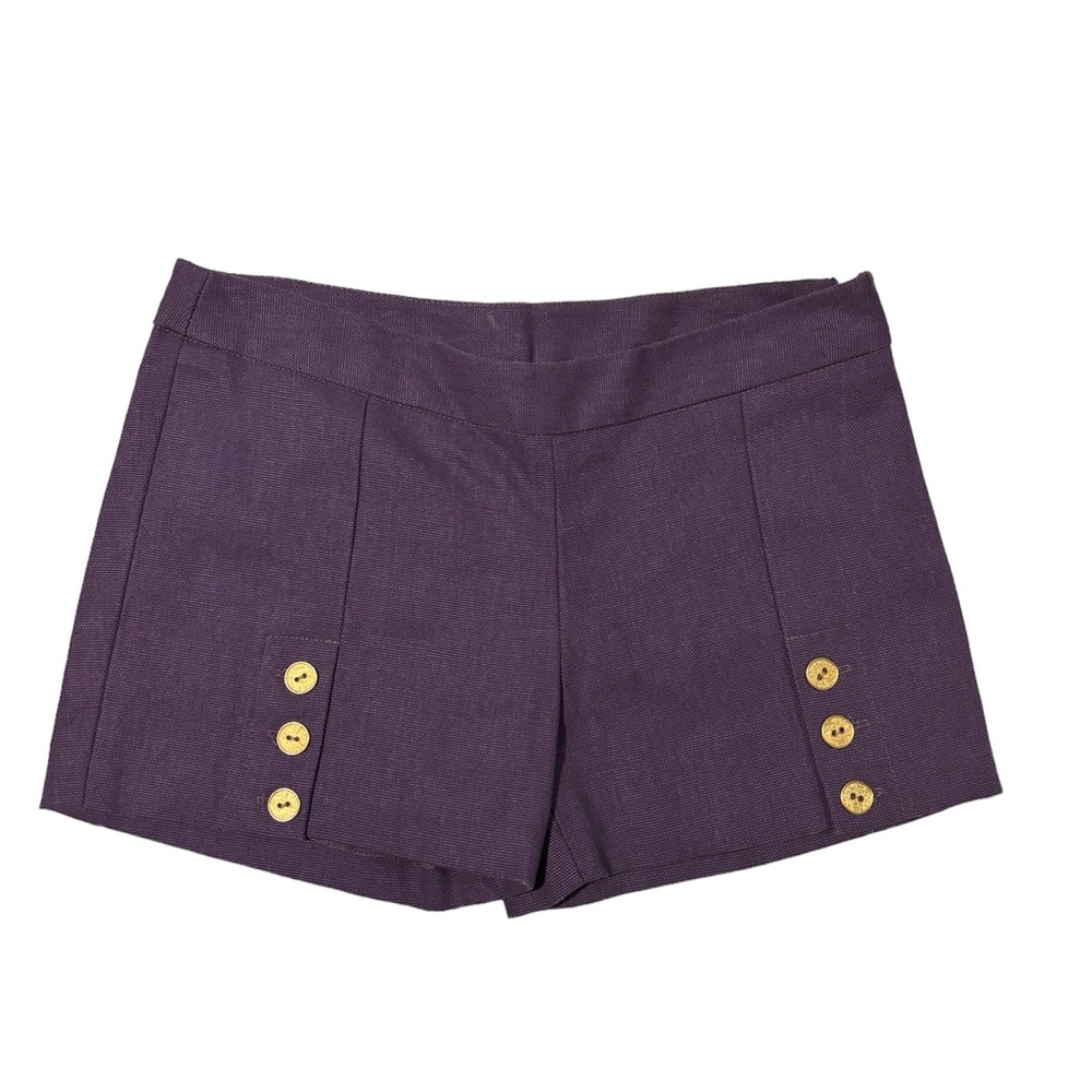 Nicole Romano Purple Shorts